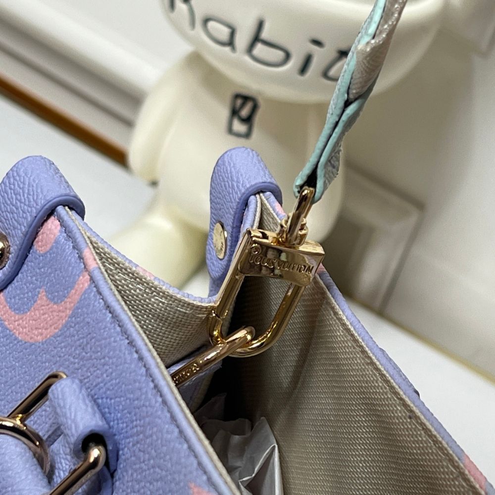 Louis Vuitton Onthego PM Gradient Tote Bag Sunrise Pastel 25Cm M59856 - Image 8