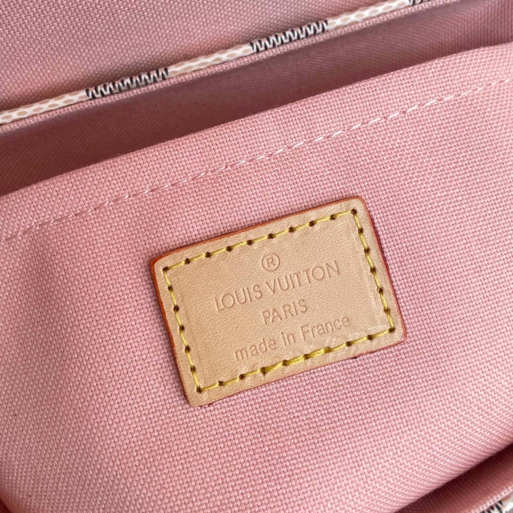Louis Vuitton Croisette Damier Azur Shoulder Bag Beige 24Cm N41581 - Image 8