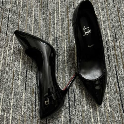 Alternative view of Christian Louboutin Miss Z Leather Pumps Black 1250939B439