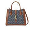 Gucci Jackie 1961 GG Denim Canvas Top Handle Bag Dark Denim Blue 30Cm 649016 2Kqgg 8375