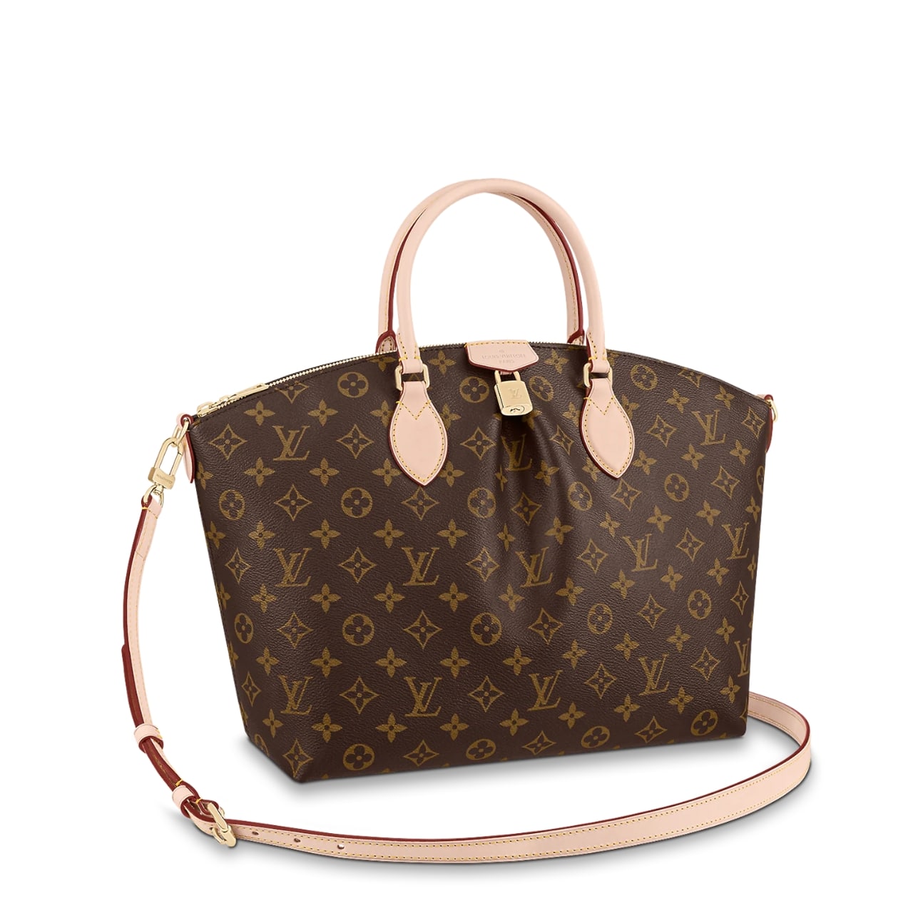 Louis Vuitton Boétie MM Handle Bag Brown 31Cm M45987