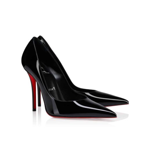 Christian Louboutin Miss Z Leather Pumps Black 1250939B439