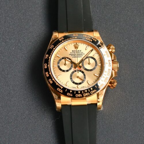 Alternative view of Rolex Cosmograph Daytona Oyster Yellow Gold And Black 40Mm 126518LN