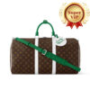 [Super Vip 1:1] Louis Vuitton Keepall Bandouliére 50 Monogram And Green 50Cm M13926