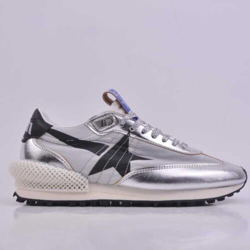 Alternative view of Golden Goose Men Marathon With Silver And Black Star Gmf00684 F005667 60246