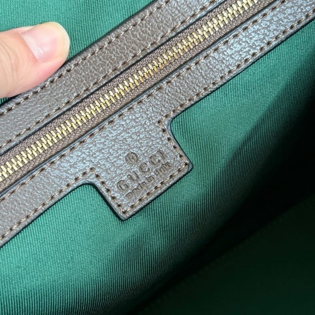 Gucci Ophidia Medium GG Monogram Canvas Tote Bag Beige And Brown 31Cm 836849 FAE0J 9867 - Image 10