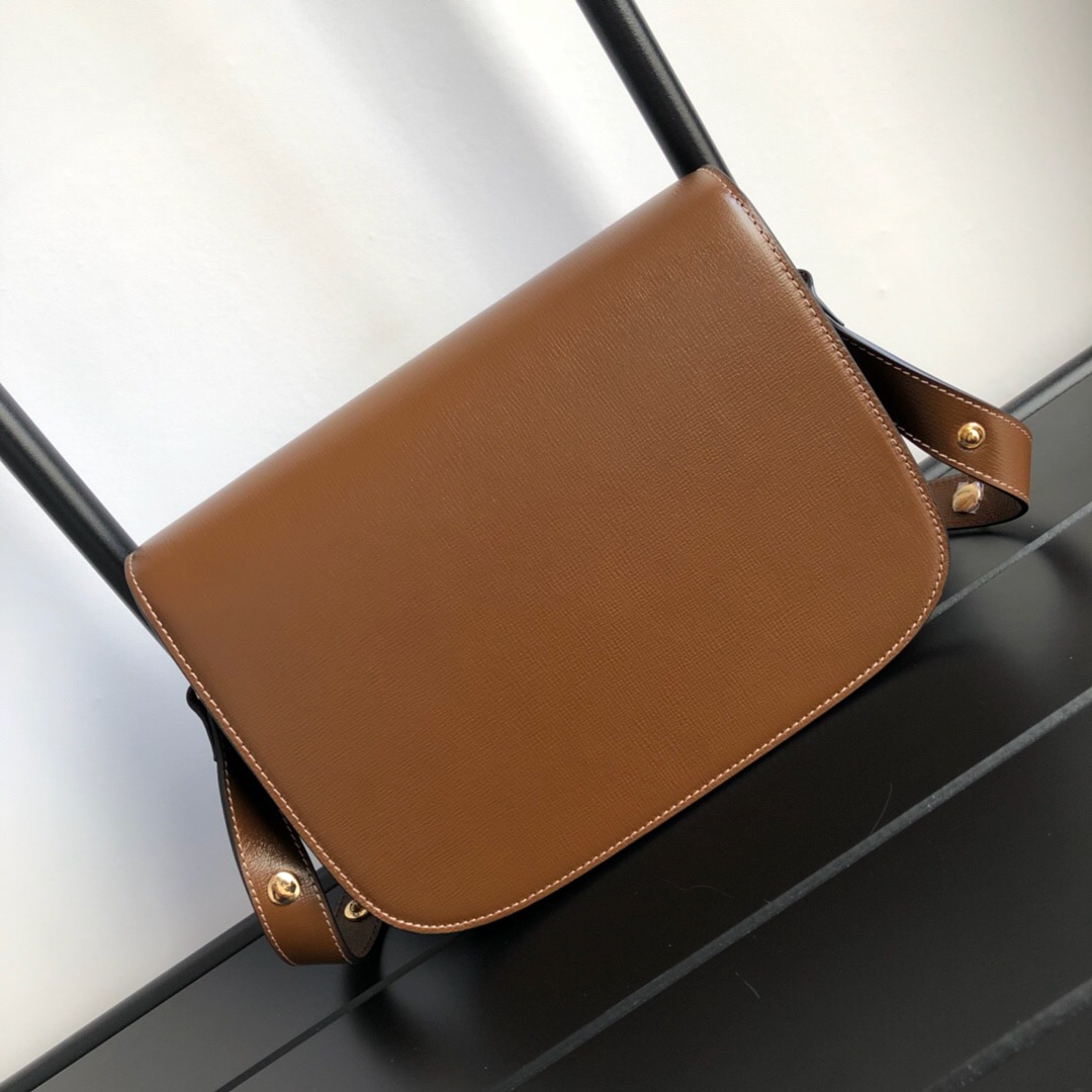 Gucci Horsebit 1955 Medium Leather Shoulder Bag Brown 25Cm 602204 1DB0G 2361 - Image 9