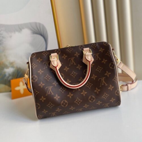Alternative view of Louis Vuitton Speedy Bandoulière 30 Monogram Canvas Handle Bag Brown 30Cm M41112