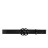 Gucci GG Marmont Thin Leather Belt Black 40Mm 414516 18Yxv 1000