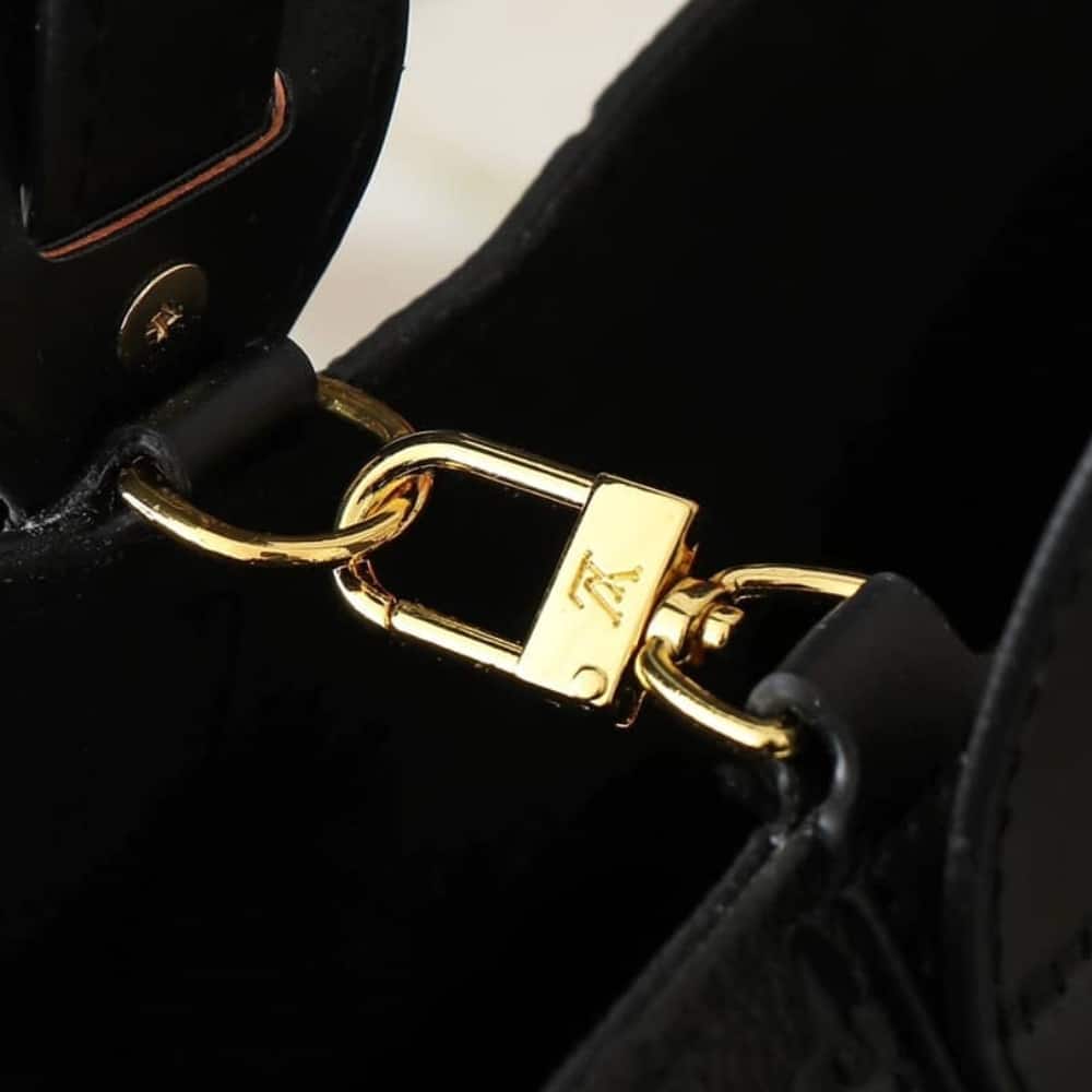 Louis Vuitton All In GM Monogram Empreinte Tote Bag Black 30cm M13044 - Image 8