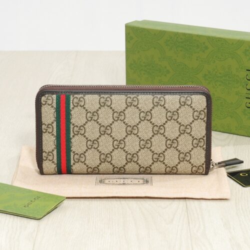 Alternative view of Gucci Ophidia GG Supreme Wallets Beige Ebony 21Cm Gcvn8061