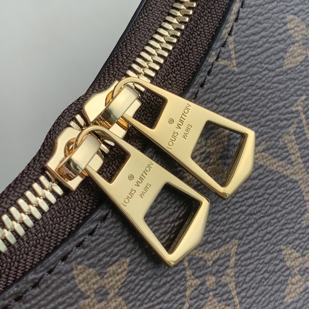 Louis Vuitton Boulogne PM Monogram Canvas Shoulder Bag Natural 26cm M45832 - Image 5