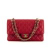 Chanel Classic Medium Grained Leather Flap Bag Dark Red 26Cm