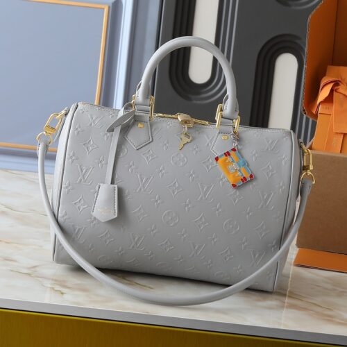 Alternative view of Louis Vuitton Speedy Soft 30 Bag Cloud Grey 30Cm M25670
