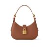 Louis Vuitton Low Key Leather Shoulder Bag Brown 25Cm M24885