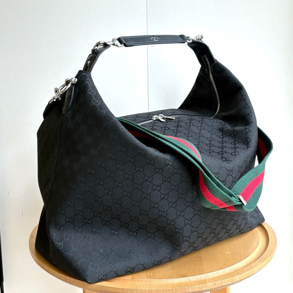 Gucci Brera Large Crossbody Bag Black 46Cm 864485 FAFWA 1053 - Image 4
