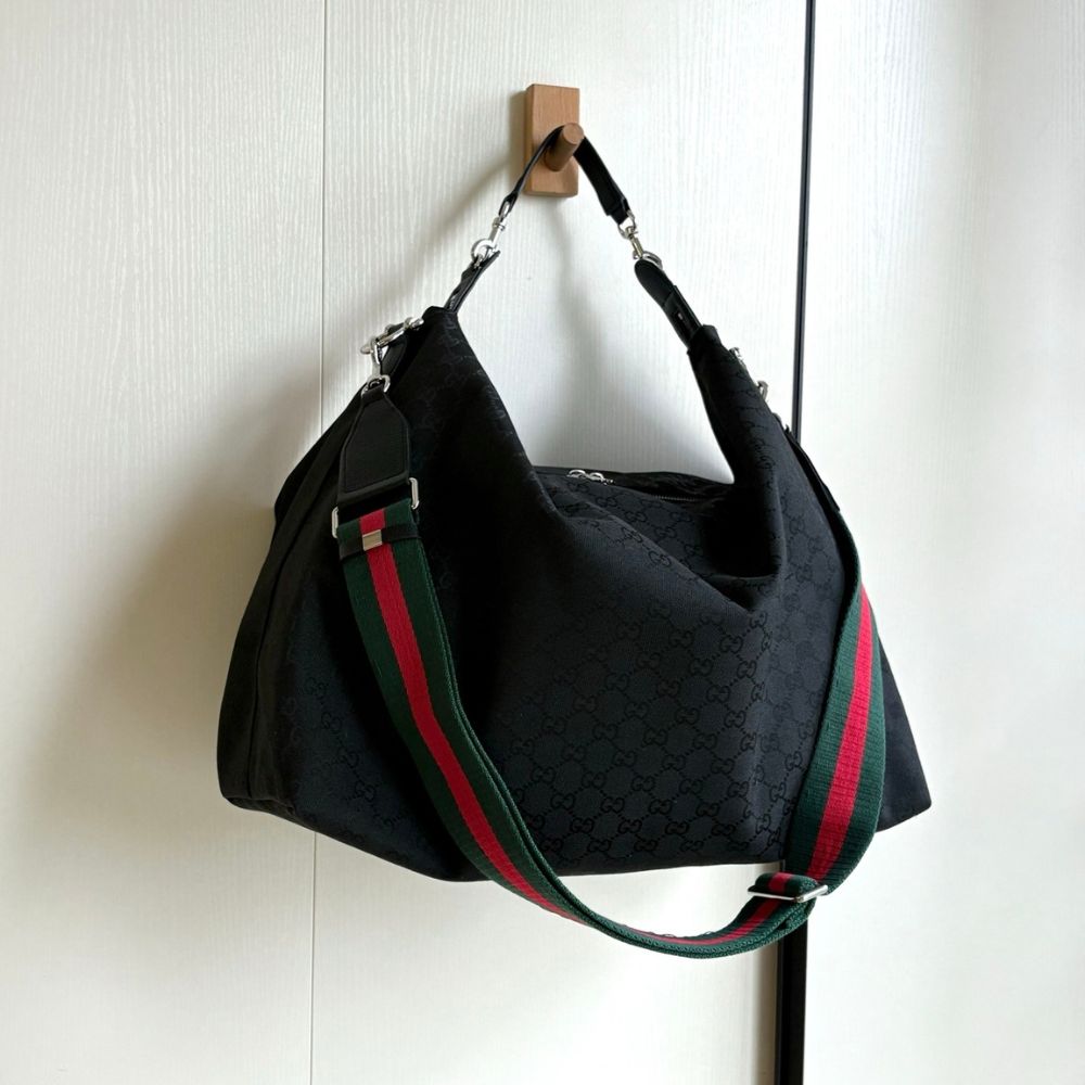 Gucci Brera Large Crossbody Bag Black 46Cm 864485 FAFWA 1053 - Image 2