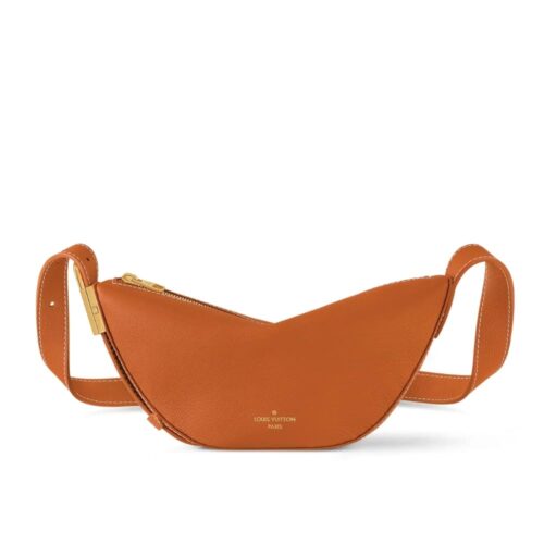 Louis Vuitton Low Key Leather Bumbag Cognac 28Cm M83546