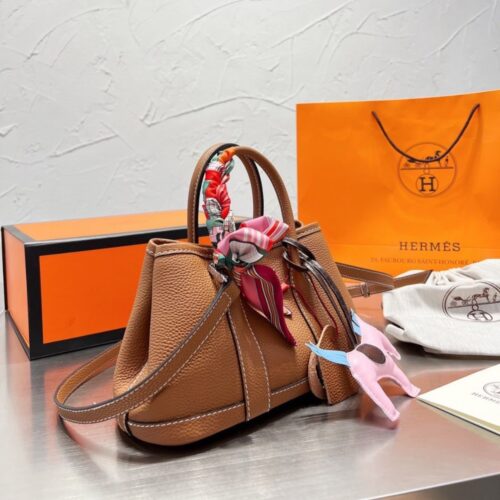 Alternative view of Hermes Neo Garden 23 Bag Brown 25Cm