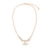 Chanel Cc Gold Metal Necklace Ab7026 B06561 Nf088