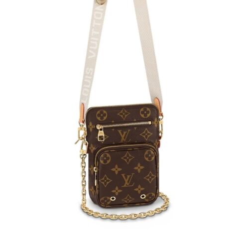 Louis Vuitton Utility Phone Pocket Crossbody Bag 19Cm M80746
