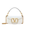 Valentino Garavani Locó Small Shoulder Bag In White 20cm 1W2B0K53ZXLI16