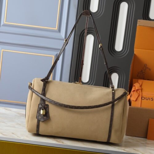 Alternative view of Louis Vuitton Express GM Suede Travel Bag Hazelnut 45cm M26451