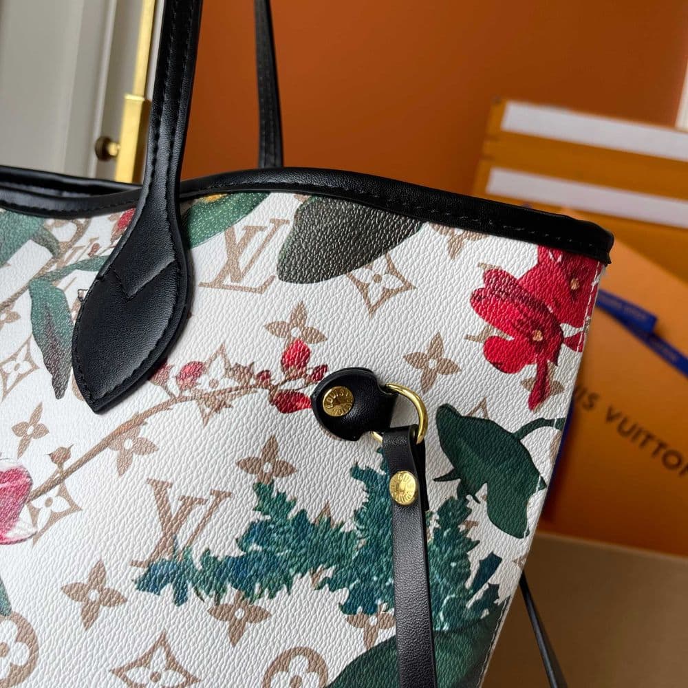 Louis Vuitton Neverfull MM Monogram Canvas Tote Bag Dune 32cm - Image 7