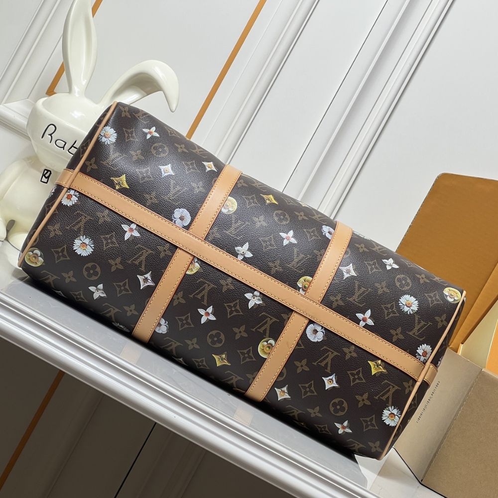 Louis Vuitton Keepall Bandoulière 45 Brown 45Cm - Image 8