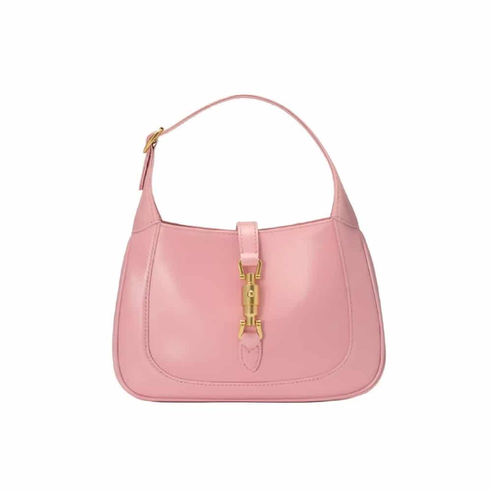 Gucci Jackie 1961 Mini Leather Shoulder Bag Light Pink 19Cm 637091 10O0G 5815