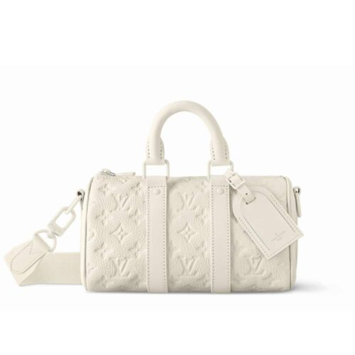 Louis Vuitton Keepall Bandoulière Monogram Handbag Full Moon 25Cm M24434
