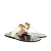 Gucci Leather Thong Sandals White ‎497444 A3N00 9022