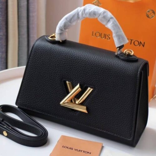 Alternative view of Louis Vuitton Twist One Handle PM Handle Bag Black 25Cm M57093