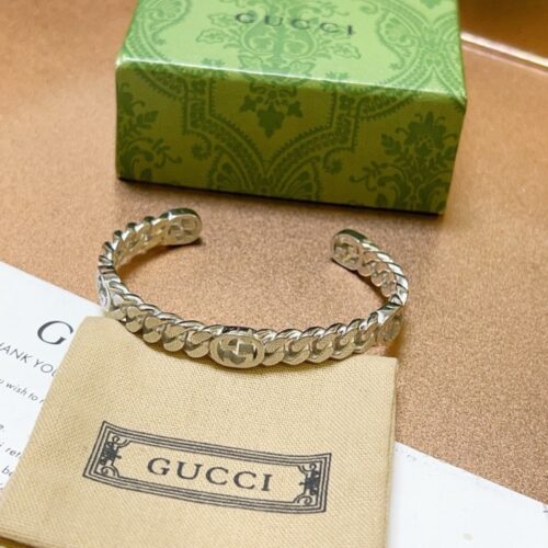 Alternative view of Gucci Sterling Silver Cuff Bracelet Silver