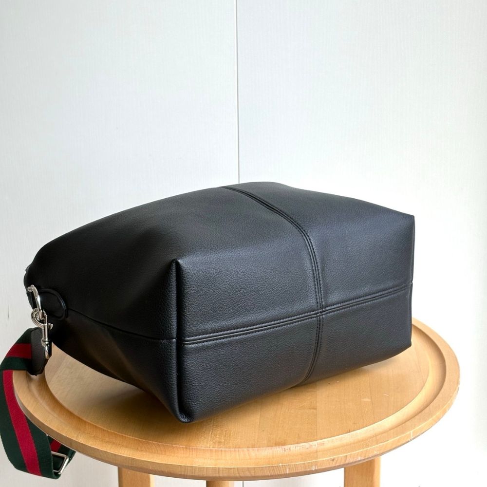 Gucci Brera Medium Crossbody Bag Black 33Cm 866938 AAGDQ 1053 - Image 6