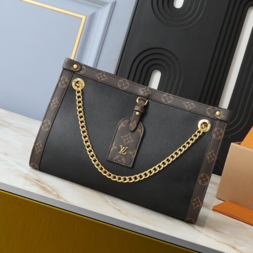 Alternative view of Louis Vuitton Nova PM Leather Shoulder Bag Black 31Cm M13140
