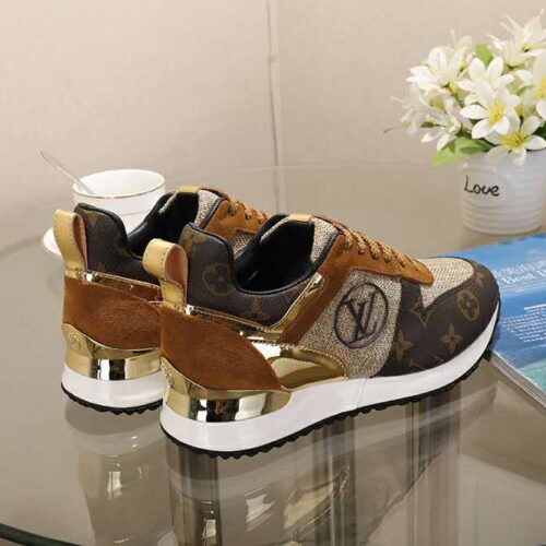 Alternative view of Louis Vuitton LV Run Away Marathon Running Monogram Canvas Sneaker Brown