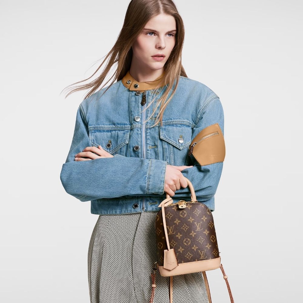 Louis Vuitton Alma Backpack Monogram Canvas 20Cm M47132 - Image 11