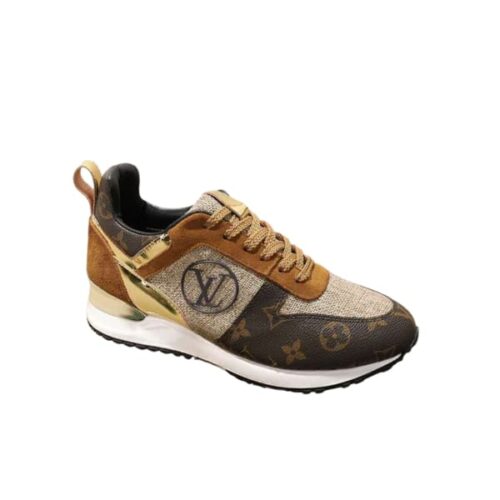 Louis Vuitton LV Run Away Marathon Running Monogram Canvas Sneaker Brown
