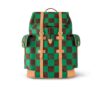 Louis Vuitton Runway Christopher MM Damier Pop Backpack Green 44Cm N40564