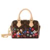 Louis Vuitton X TM Speedy Bandoulière 20 Monogram Flowers Handle Bag 20Cm M14175