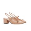 Gucci Women's Horsebit Leather Pump Beige