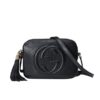 Gucci Soho Small Grained Leather Disco Bag Black 21Cm 308364 A7M0G 1000