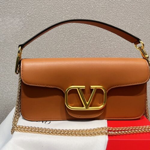 Alternative view of Valentino Locó Calfskin Shoulder Bag In Brown 1W2B0K30Zxlpvg