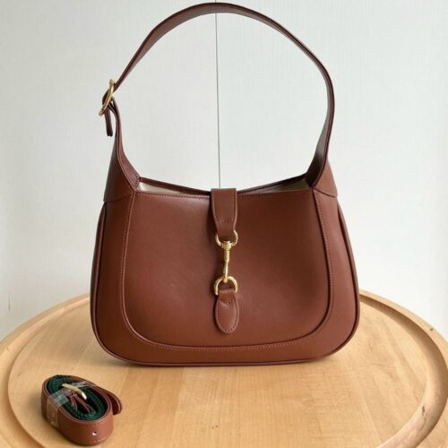 Alternative view of Gucci Jackie 1961 Medium Bag Brown 27Cm 