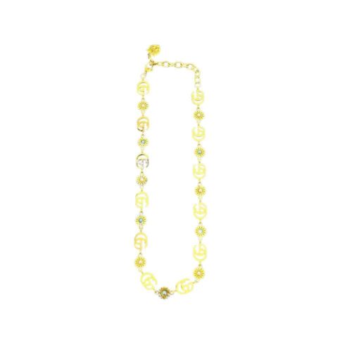 Gucci Interlocking Necklace Gold