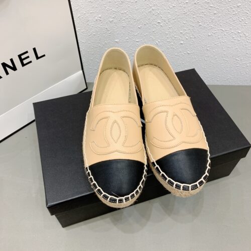 Alternative view of Chanel Espadrille Flat Smooth Leather Beige G29762 X01000 C0204