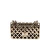 Chanel Cage Mini Metal Flap Bag Gold 18cm AS2514 B05552 NC533