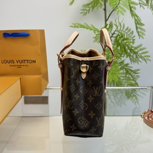 Alternative view of Louis Vuitton Babylone Tote PM Monogram Canvas Handle Bag Brown 30Cm