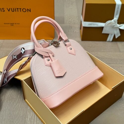 Alternative view of Louis Vuitton Alma BB Rose Ballerine 25Cm M41327